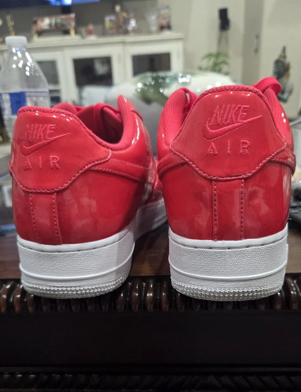 Nike Air Force 1 LV8 Low Top Sneakers - SIREN  Red/PINK